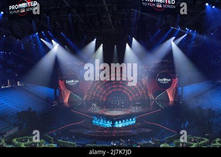 Torino, Italy. 09th May, 2022. during the Eurvision Song Contest 2022, first Semi-Final - Dress Rehearsal on May 09, 2022 at Pala Alpitour in Turin, Italy. Photo Nderim Kaceli Credit: Independent Photo Agency/Alamy Live News Stock Photo