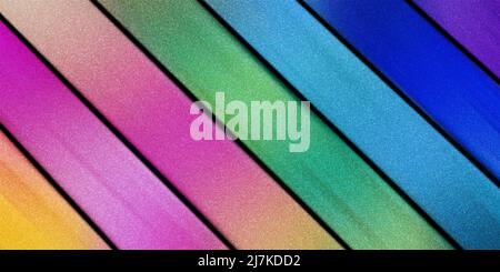 Modern diagonal lines abstract background, multicolored background Stock Photo