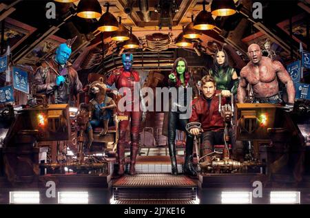 GUARDIANS OF THE  GALAXY VOL.2 - 2017 Walt Disney Studios Motion Pictures film Stock Photo