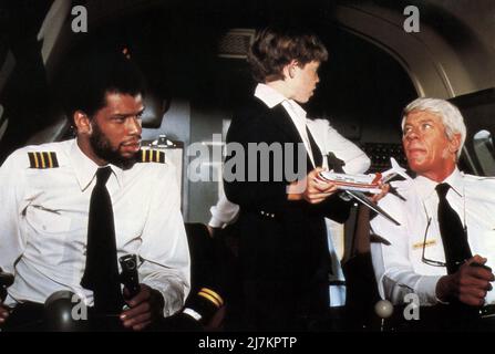 Airplane! Year : 1980 USA Director : Jim Abrahams, David Zucker et Jerry Zucker Kareem Abdul-Jabbar, Rossie Harris, Peter Graves Stock Photo