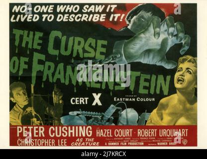 The Curse of Frankenstein Year : 1957 UK Director : Terence Fisher ...
