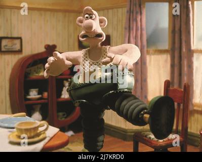 Wallace & Gromit: The Wrong Trousers  Year : 1993 UK Director : Nick Park Animation Stock Photo