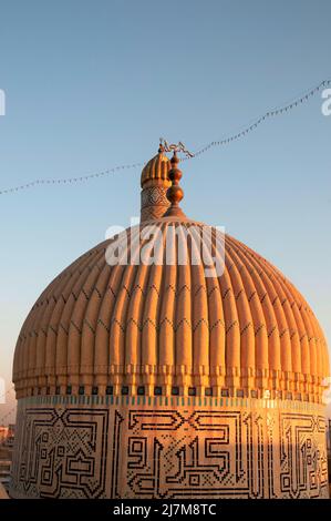 Imami Azam Abu Hanifa Tomb was built in the 11th century. A view from the dome of the tomb. Baghdad, Iraq. Stock Photo