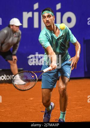 Lorenzo Sonego (Italy). Argentina Open 2022 Stock Photo