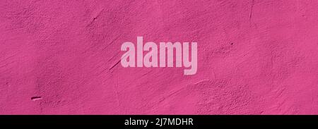 Pink panoramic wide abstract wall texture background Stock Photo