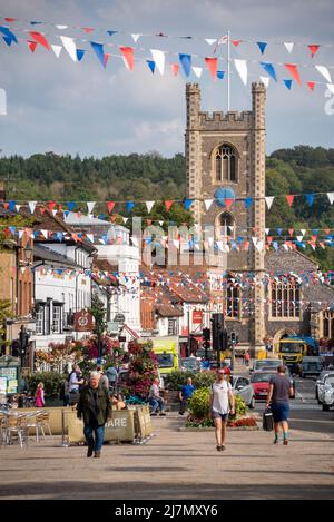 Henley-on-Thames town centre, Oxfordshire, UK Stock Photo