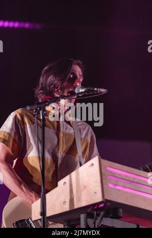 London. England. 07th May 2022. The band Metronomy playing a headline show at Alexandra Palace. Nigel R Glasgow/Alamy Live News Stock Photo