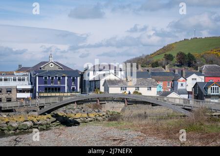 Aberaeron, Ceredigion, Wales. Stock Photo