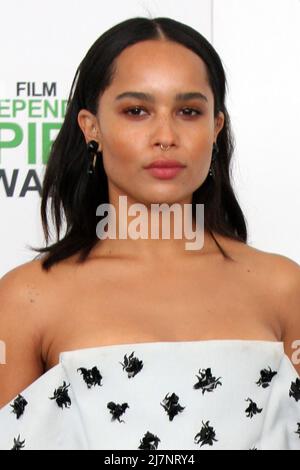 LOS ANGELES - MAR 1:  Zoe Kravitz at the Film Independent Spirit Awards at Tent on the Beach on March 1, 2014 in Santa Monica, CA Stock Photo