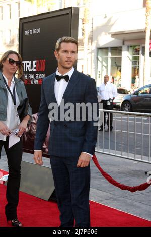 LOS ANGELES - JUN 17:  Ryan Kwanten at the HBO's 'True Blood' Season 7 Premiere Screening at the TCL Chinese Theater on June 17, 2014 in Los Angeles, CA Stock Photo