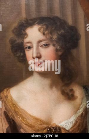 Portrait of Elizabeth Countess of Kildare by Peter Lely dated 1679 Stock Photo