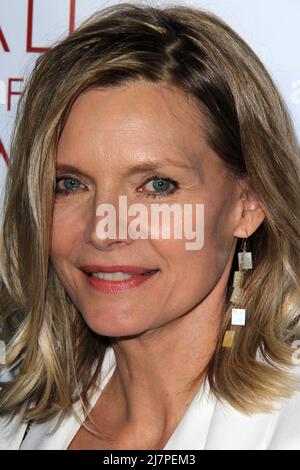 LOS ANGELES - MAR 11:  Michelle Pfeiffer at the Television Academy's 23rd Hall Of Fame Induction Gala at Beverly Wilshire Hotel on March 11, 2014 in Beverly Hills, CA Stock Photo