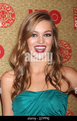 vLOS ANGELES - JAN 12:  Lili Simmons at the HBO 2014 Golden Globe Party  at Beverly Hilton Hotel on January 12, 2014 in Beverly Hills, CA Stock Photo