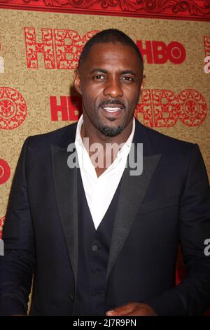 vLOS ANGELES - JAN 12: Idris Elba at the HBO 2014 Golden Globe Party at ...