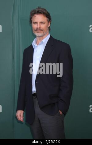 LOS ANGELES - JUL 8:  Dylan Neal at the Crown Media Networks July 2014 TCA Party at the Private Estate on July 8, 2014 in Beverly Hills, CA Stock Photo