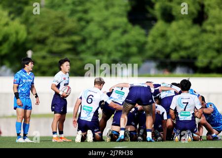 Paloma Mizuho Rugby Stadium, Aichi, Japan. 8th May, 2022. Azuma Doei (), MAY 8, 2022 - Rugby : Japan Rugby League One match between Toyota Industries Shuttles Aichi 55-29 Munakata Sanix Blues at Paloma Mizuho Rugby Stadium, Aichi, Japan. Credit: SportsPressJP/AFLO/Alamy Live News Stock Photo