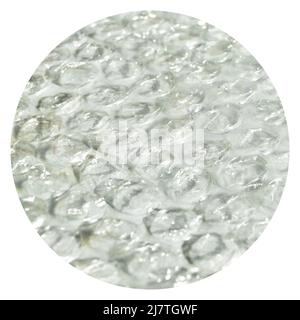 Plastic air bubble protection foil wrap texture background, air bubble packing texture Stock Photo