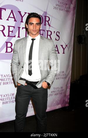 LOS ANGELES - OCT 25:  Marco Jones at the Taylor Spreitler's 21st Birthday Party at the CBS Radford Studios on October 25, 2014 in Studio City, CA Stock Photo