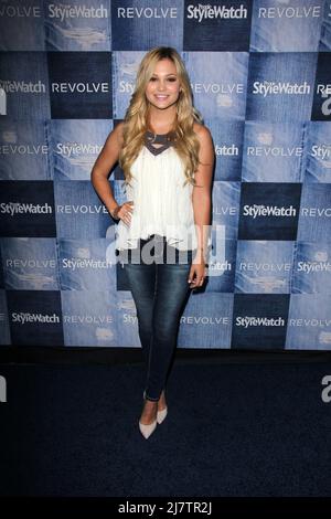 LOS ANGELES - SEP 18:  Olivia Holt at the People Stylewatch Hosts Hollywood Denim Party at The Line on September 18, 2014 in Los Angeles, CA Stock Photo