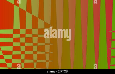 Abstract background with various color lines and strips Stock Vector