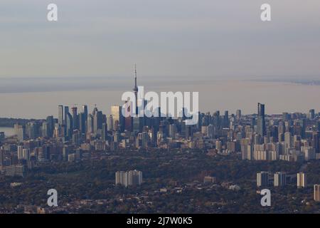 The North East of Toronto during the a cloudy day Stock Photo