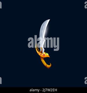 Magic sabre isolated game element Stock Vector Image & Art - Alamy