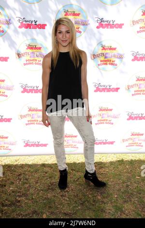 LOS ANGELES - AUG 16:  Allison Holker at the Disney Junior's Pirate and Princess: Power of Doing Good at Avalon on August 16, 2014 in Los Angeles, CA