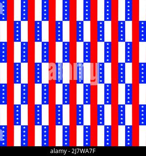 Abstract background 4th july american paper canvas pattern wallpaper vector illustration Stock Vector
