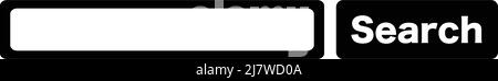 A simple search box. Internet and network. Editable vector. Stock Vector
