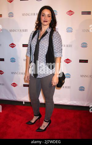 LOS ANGELES - JUL 30:  Sadie Alexadnu at the 'Mining For Ruby' Special Screening at the The Downtown Independent on July 30, 2014 in Los Angeles, CA Stock Photo