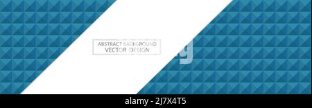 Panoramic purple web background template of many identical squares - Vector illustration Stock Vector