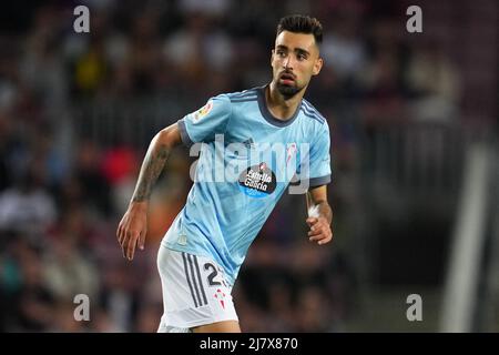 Barcelona, Spain, May 10, 2022, Brais Mendez of RC Celta during the La Liga match between FC Barcelona and RC Celta played at Camp Nou Stadium on May 10, 2022 in Barcelona, Spain. (Photo by Sergio Ruiz / PRESSINPHOTO) Stock Photo