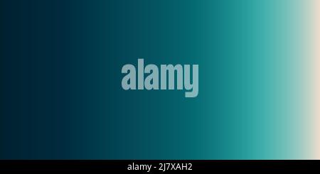 Panoramic abstract gradient background template warm colors - Vector illustration Stock Vector