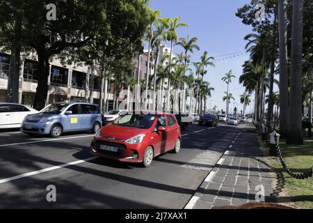 John Kennedy street is next to Port Louis and is located in Port Louis, Mauritius. John Kennedy street has a length of 0.29 kilometres. Stock Photo