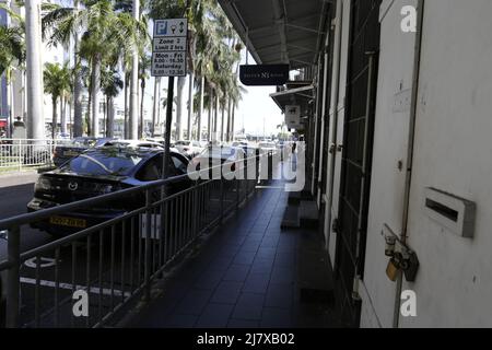 John Kennedy street is next to Port Louis and is located in Port Louis, Mauritius. John Kennedy street has a length of 0.29 kilometres. Stock Photo