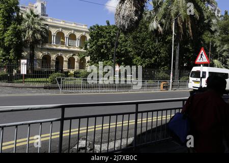 John Kennedy street is next to Port Louis and is located in Port Louis, Mauritius. John Kennedy street has a length of 0.29 kilometres. Stock Photo