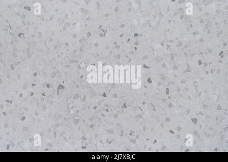 Terrazzo concrete texture background. Gray stone mosaic surface. High quality photo Stock Photo