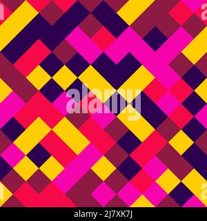 Background of geometric shapes made using many bright gradients. Stock Vector