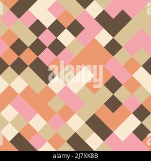 Background of geometric shapes made using many bright gradients. Stock Vector