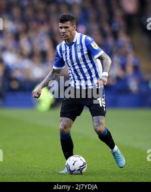 Sheffield, England, 9th May 2022.  Marvin Johnson of Sheffield Wednesday during the Sky Bet League 1 match at Hillsborough, Sheffield. Picture credit should read: Isaac Parkin / Sportimage Stock Photo