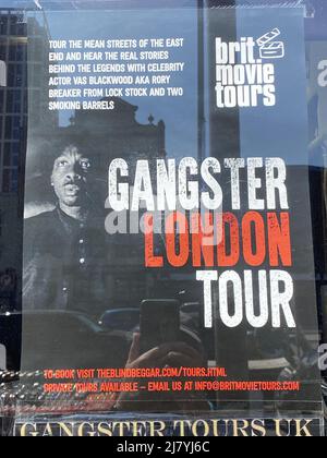 Gangster London Tour, London England, UK. Stock Photo
