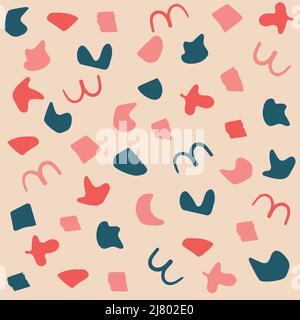 Abstract shapes, figures vector illustration Stock Vector
