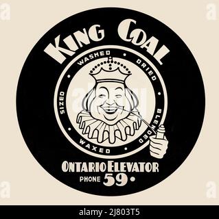 King Coal Stock Photo