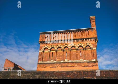St Pancras Waterpoint, Victorian Water Tower, Camley Street, North London UK Stock Photo