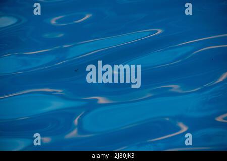 Abstract background. Clear water  of the pool Stock Photo