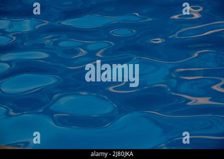 Abstract background. Clear water  of the pool Stock Photo