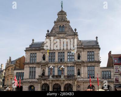 Royal Dutch Theatre in Ghent, Belgium, Europe Stock Photo