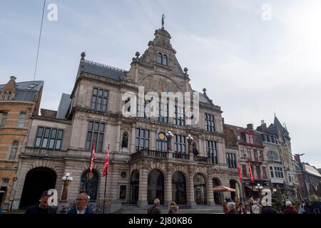 Royal Dutch Theatre in Ghent, Belgium, Europe Stock Photo