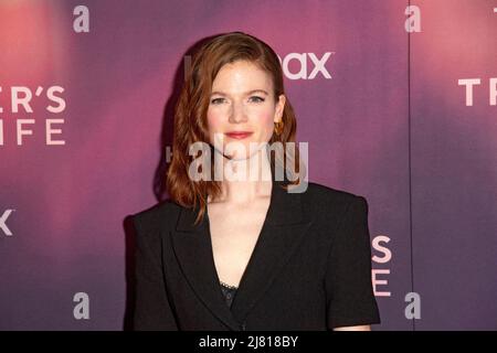 NEW YORK, NEW YORK - MAY 11: Rose Leslie attends HBO's 'The Time Traveler's Wife' New York Premiere at The Morgan Library on May 11, 2022 in New York City. Stock Photo