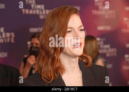 NEW YORK, NEW YORK - MAY 11: Rose Leslie attends HBO's 'The Time Traveler's Wife' New York Premiere at The Morgan Library on May 11, 2022 in New York City. Stock Photo